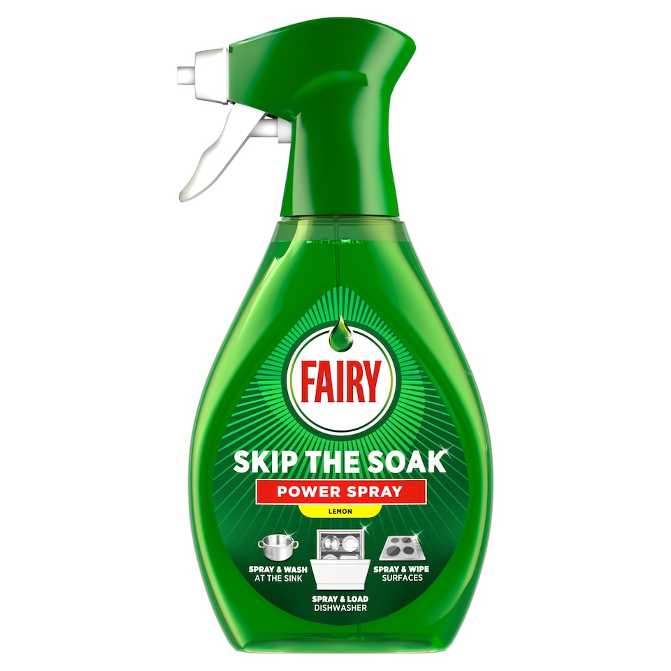 FAIRY Skip The Soak Power Spray product packaging